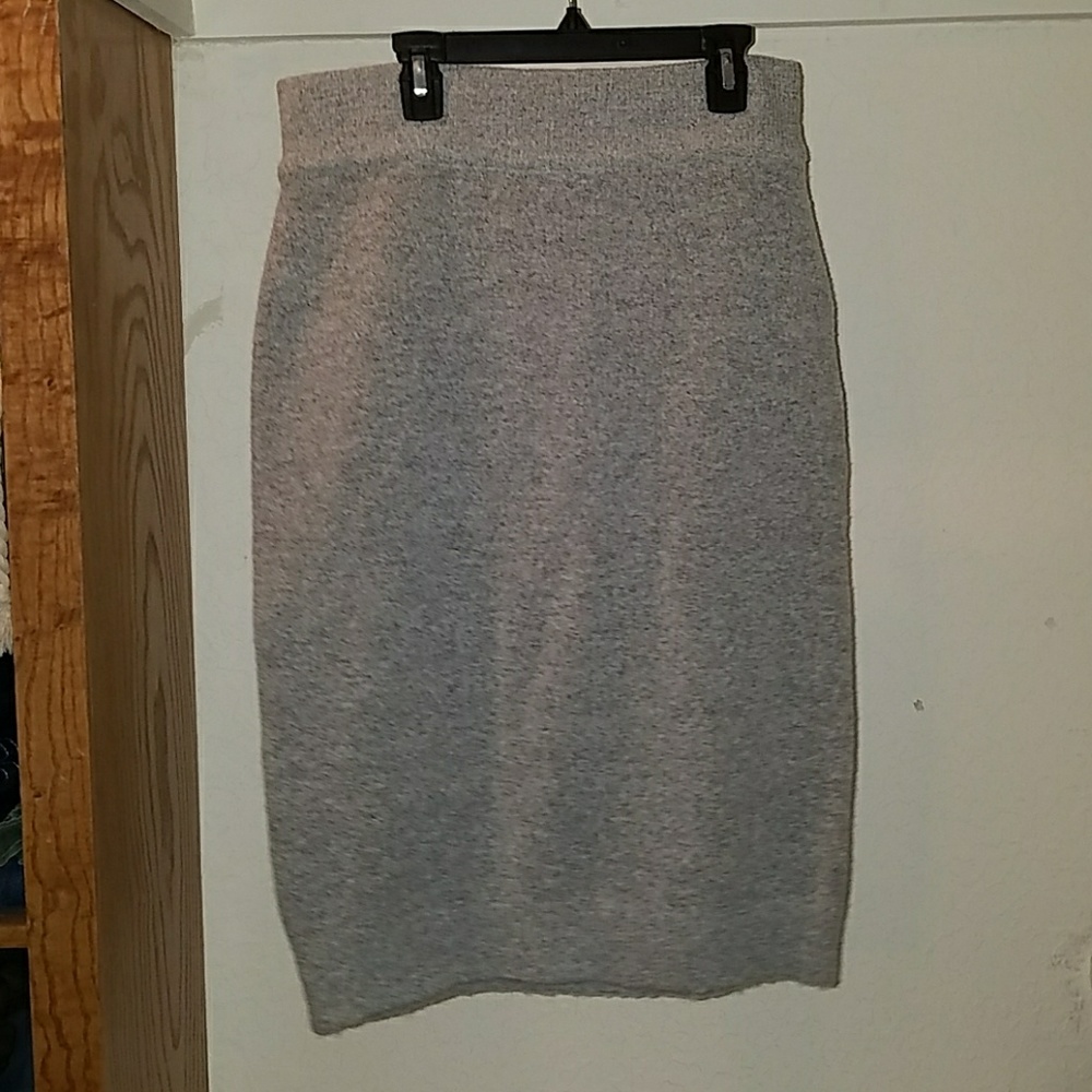 Grey Sweater Skirt